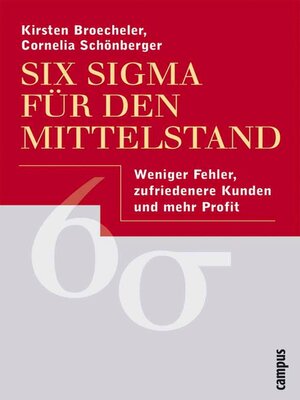 cover image of Six Sigma für den Mittelstand